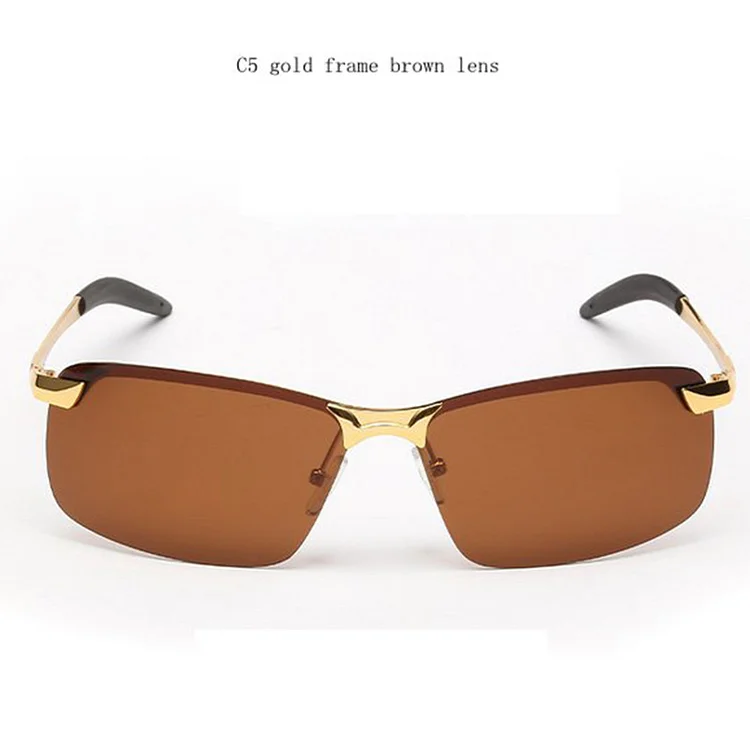 Anti-Reflective Square Polarized UV400 Sunglasses