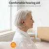 Bluetooth-Compatible Clip-On Sports Headphones Noise Reduction Single Ear Headphones Clip-On Open-Ear Earphones for Fitness Running Workout