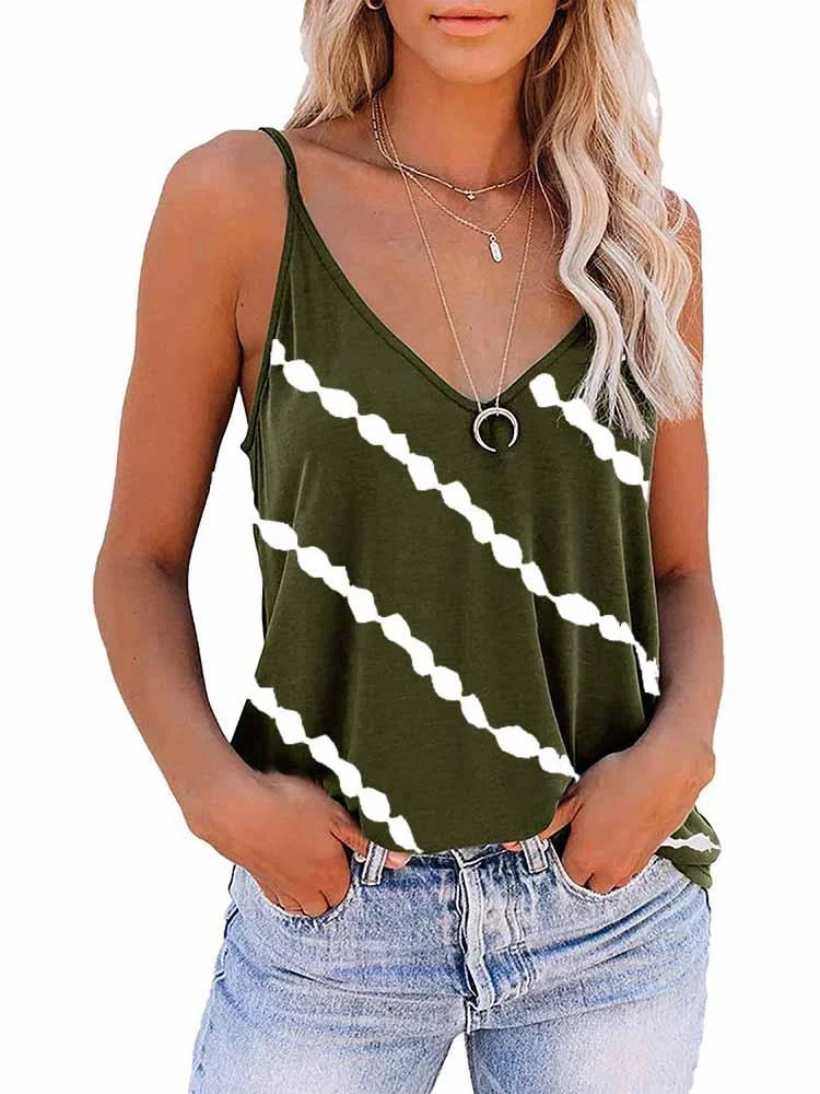 Women Half Sleeve V-neck Solid Color Dress