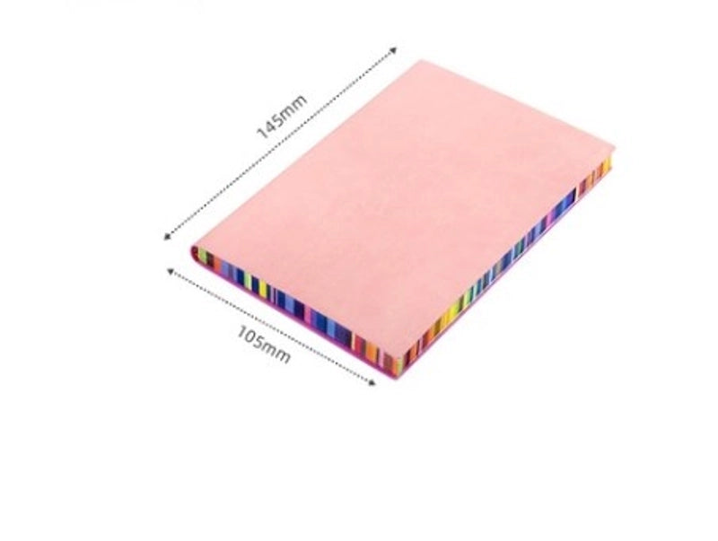 1 Piece Multicolor Learning School Pu Leather Paper Casual Vacation Notebook