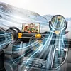 3 Head Electric Car Fan 2 Speeds Auto Air Circulation Fan for Home Desk Office