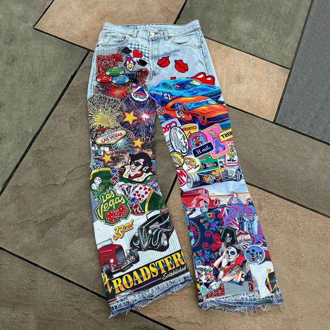 New Limited Speed Casual Street Jeans