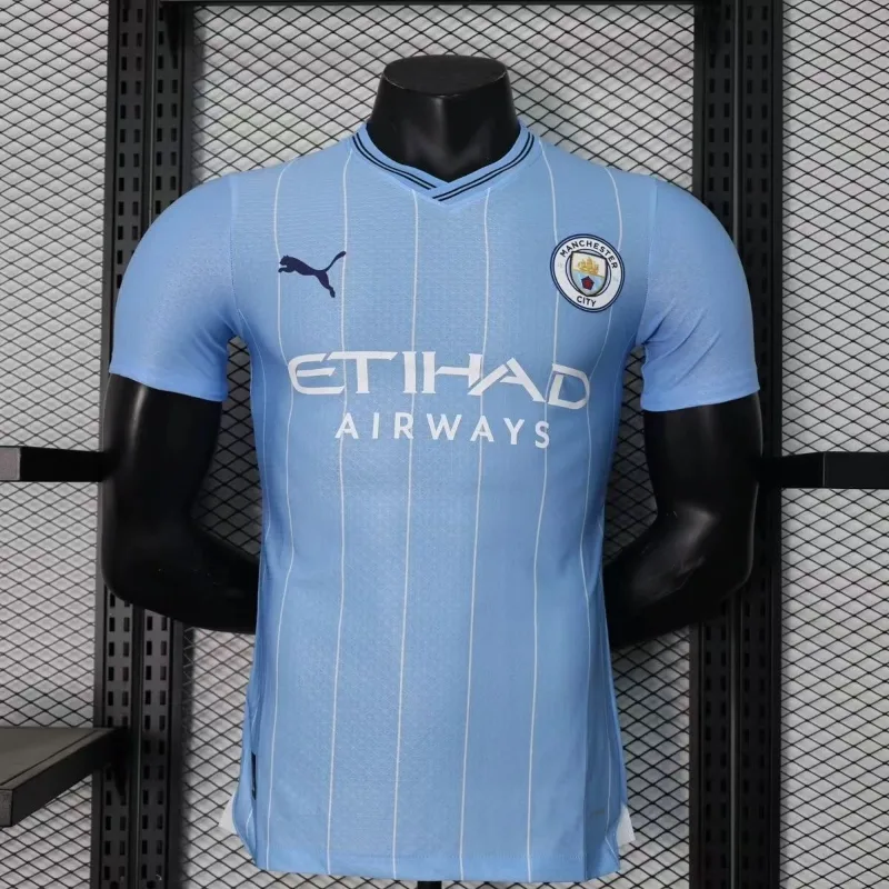 24/25 Players Manchester City Soccer Jersey Home