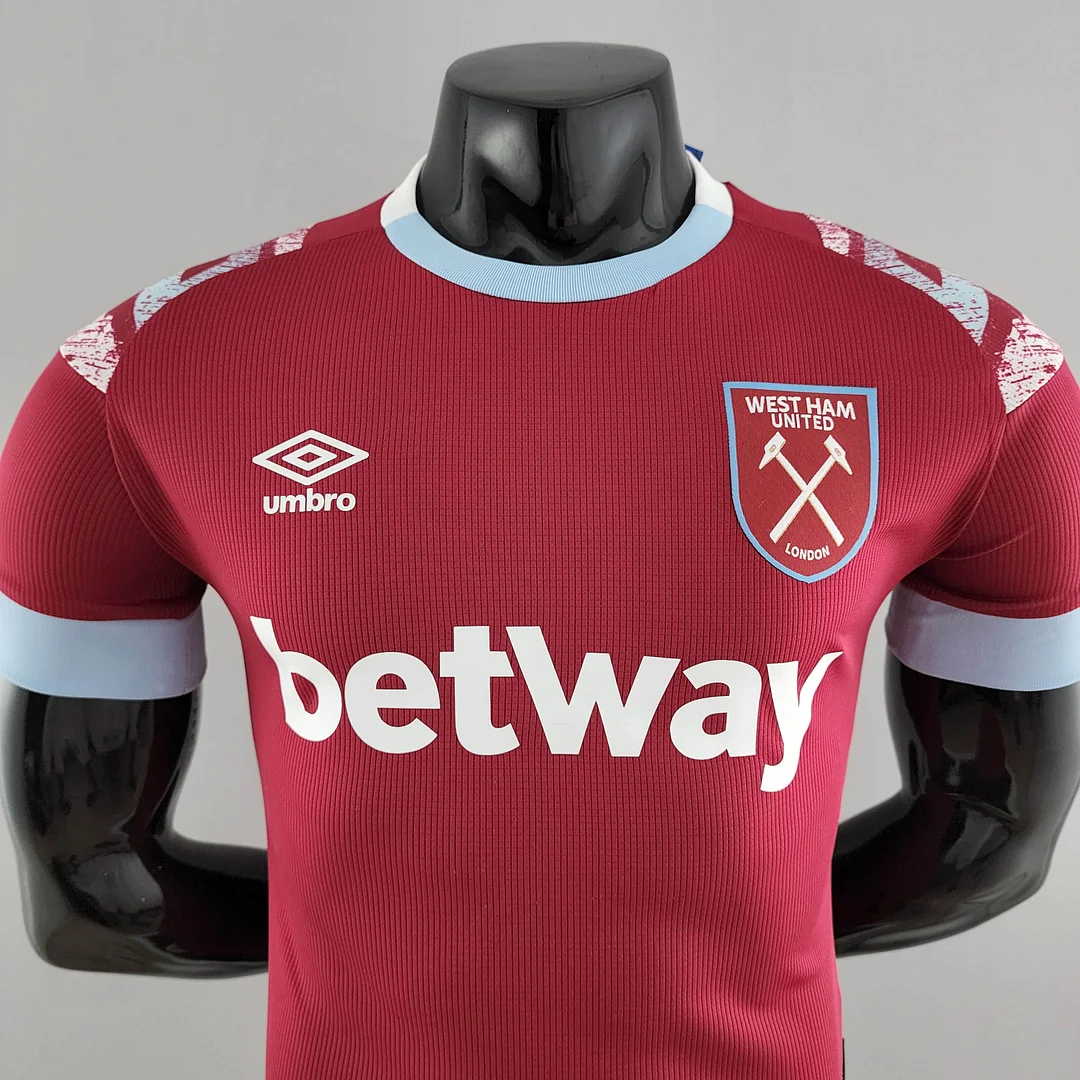 2022/2023 Player Version West Ham United Home Football Shirt 1:1 Thai Quality