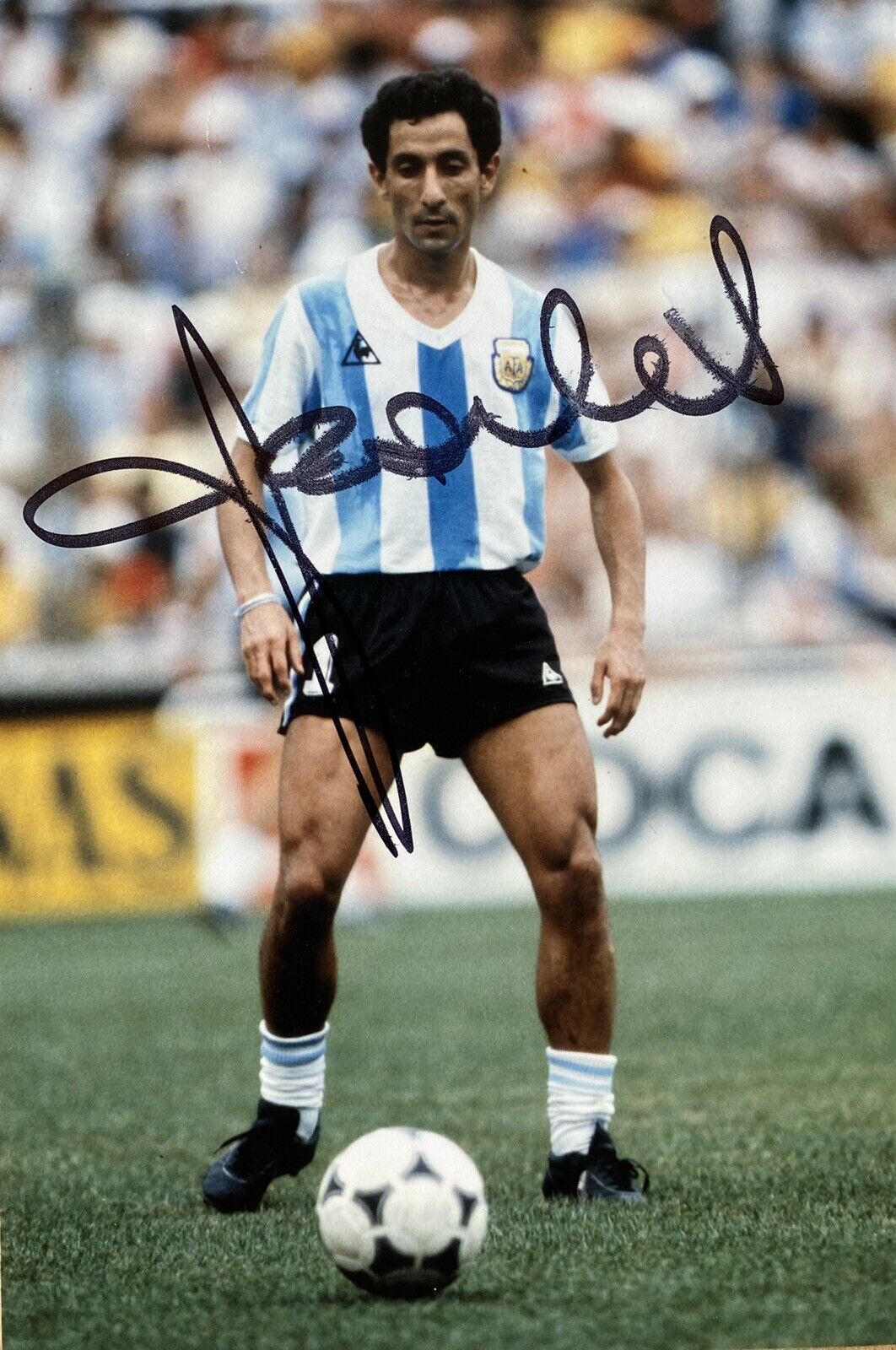 Ossie Ardilles Genuine Hand Argentina 6X4 Photo Poster painting