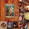 In The World Full Of Princesses, Be a Cowgirl - Vintage Metal Signs - 20*30cm/30*40cm - Western