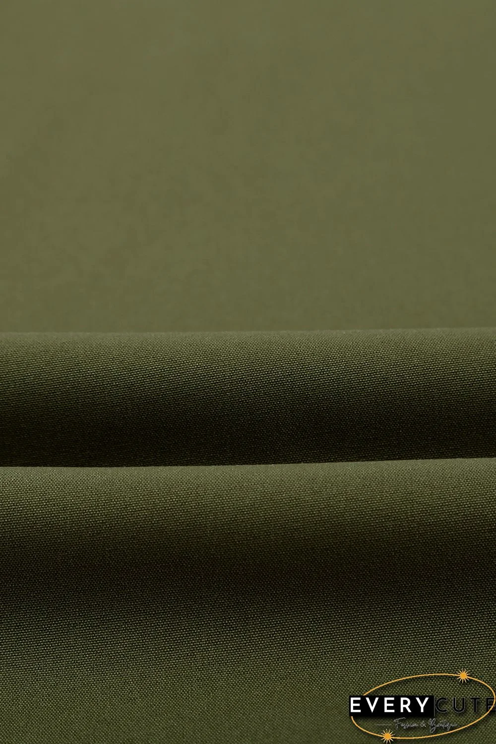 Green Spaghetti Straps Buttoned V Neck Vest