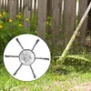 Steel Wire Grass Trimmer Head Cutting Head Weeding Wheel for Home Garden Parking