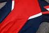 Joyfball 2024/2025 Arsenal Long Zipped Jacket Red Soccer Jersey（Vintage style）