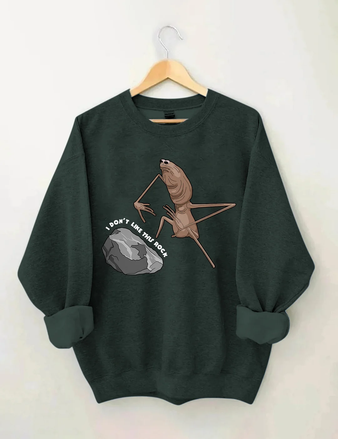 I Don't Like This Rock Sweatshirt