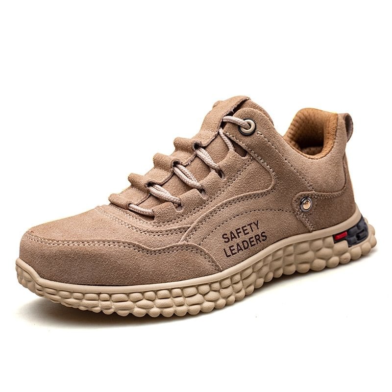 Woman and Men Work Safety Shoes Steel Toe Construction Sneaker Breathable Lightweight Anti-smashing Anti-static Non-slip shoe