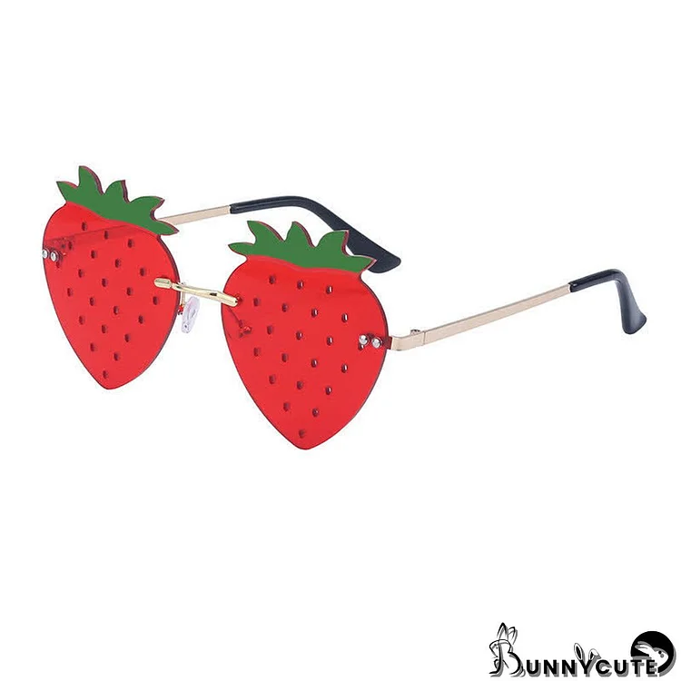 Strawberry Design Fashion Sunglasses