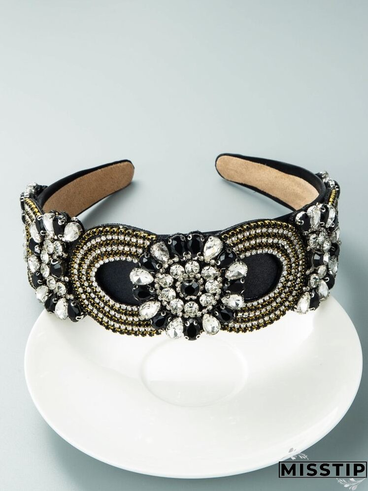 Rhinestone Decor Headband