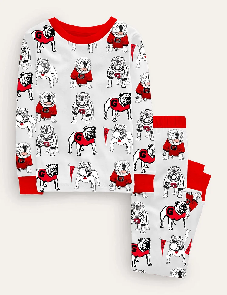 Kid's Georgia Football Pajama Set