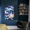 Diamond Painting-DIY Full Round Drill Abstract Starry Sky Castle(40x60cm)