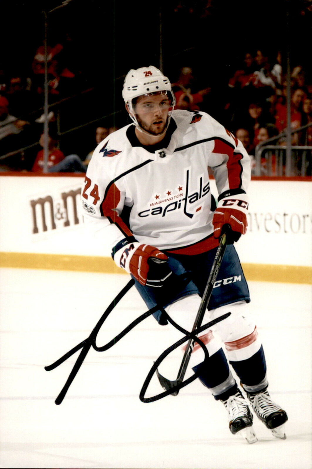 Riley Barber SIGNED autograph 4x6 Photo Poster painting WASHINGTON CAPITALS DETROIT RED WINGS #2