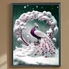Diamond Painting-DIY Full Round Drill Peacock