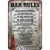 [US Local Warehouse]3PCS Beer Word - Vintage Metal Signs Set - 30*40cm