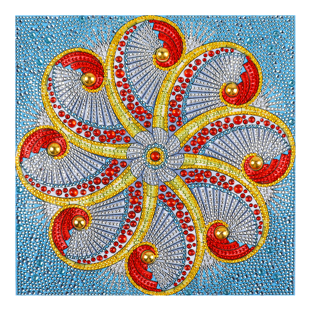

Mandala - Crystal Special Shaped Diamond Painting - 30*30CM, 501 Original
