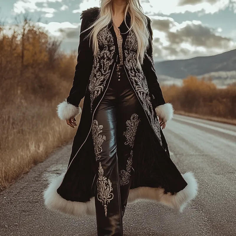 Western Winter Dress