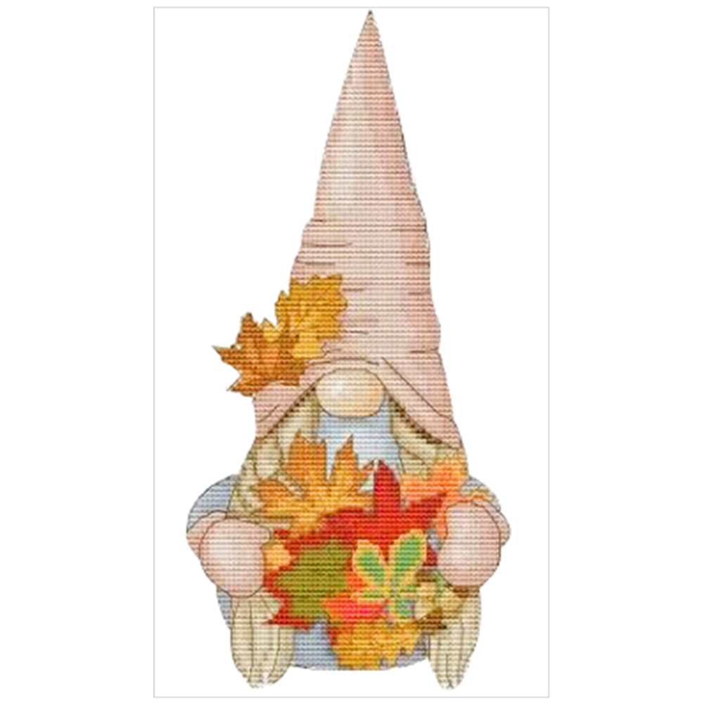 

Gnome - 11CT Stamped Cross Stitch - 50*30CM, 501 Original