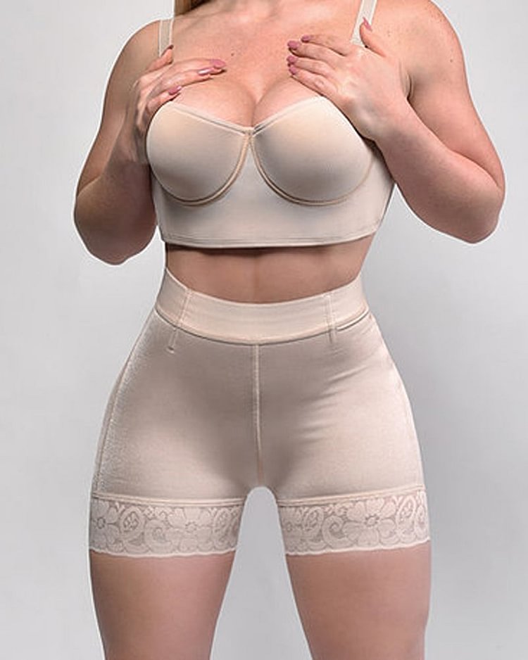 High Compression and Tail Lift Effect Breathable and Hypo-allergenic Fabric for Sensitive Skin