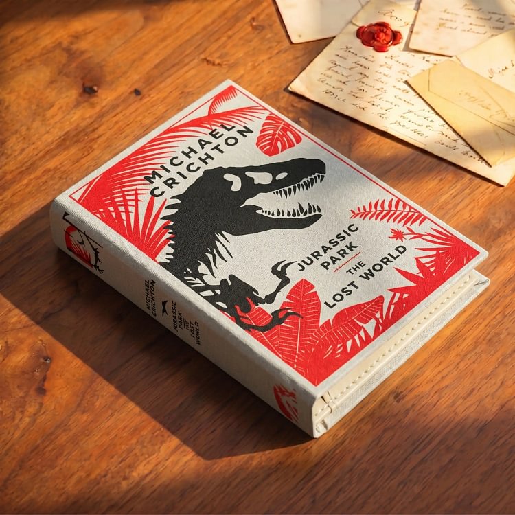 Jurassic Park by Michael Crichton Book Wallet