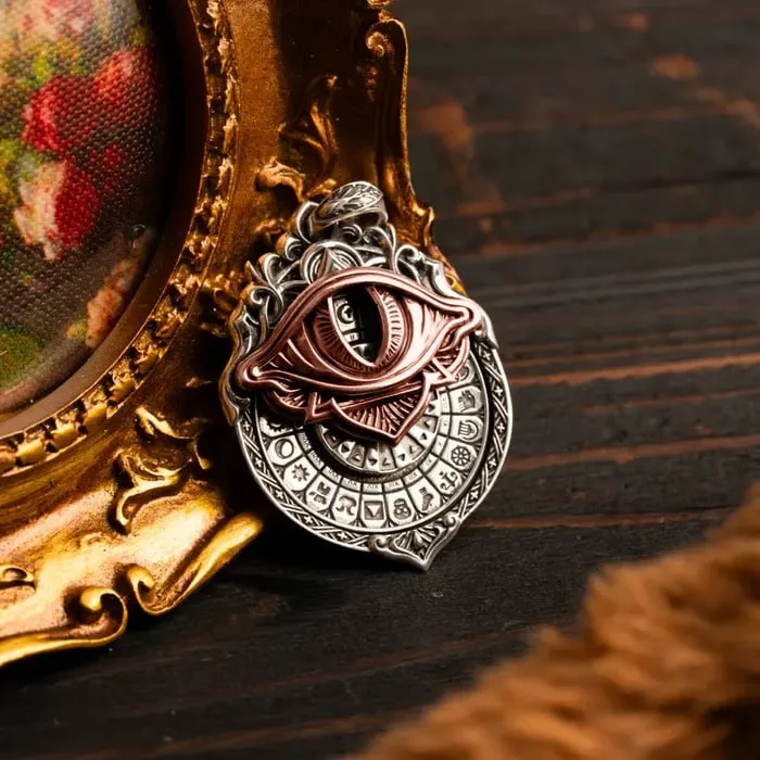 🔥LAST DAY 49% OFF👁️&zwj;🗨️Handmade Tarot Vision Pendant: Connect to Cosmic Wisdom Anytime(✨Comes with instruction manual)