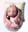 Sleeping Terriermon & Lopmon - Digimon Statue - UP Studio