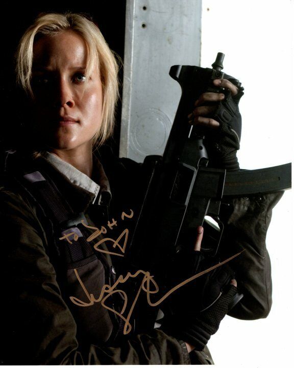 JESSY SCHRAM Autographed Signed FALLING SKIES KAREN NADLER Photo Poster paintinggraph - To John