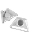 For Starlink Gen 3 Pipe Adapter Pole Mount Roof Mounting Pole Pipe Connectors