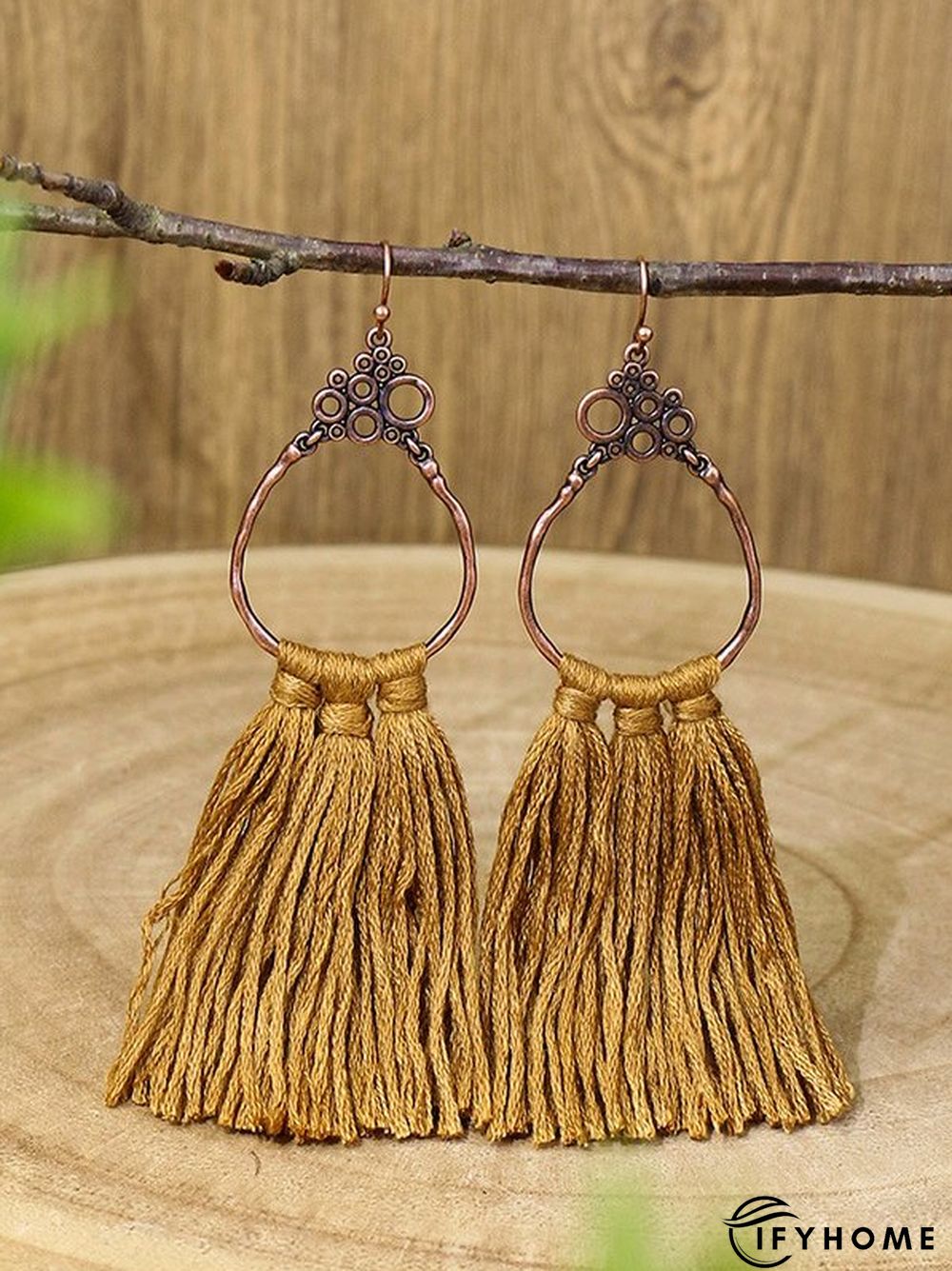 Boho Tassel Earrings Beach Vacation Ethnic Jewelry | IFYHOME