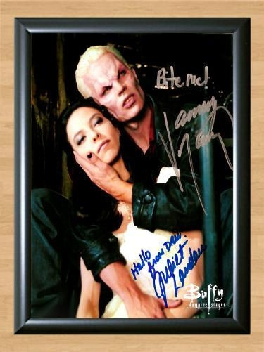 Buffy Juliet Landau Cast Signed Autographed Photo Poster painting Poster Print Memorabilia A4 Size