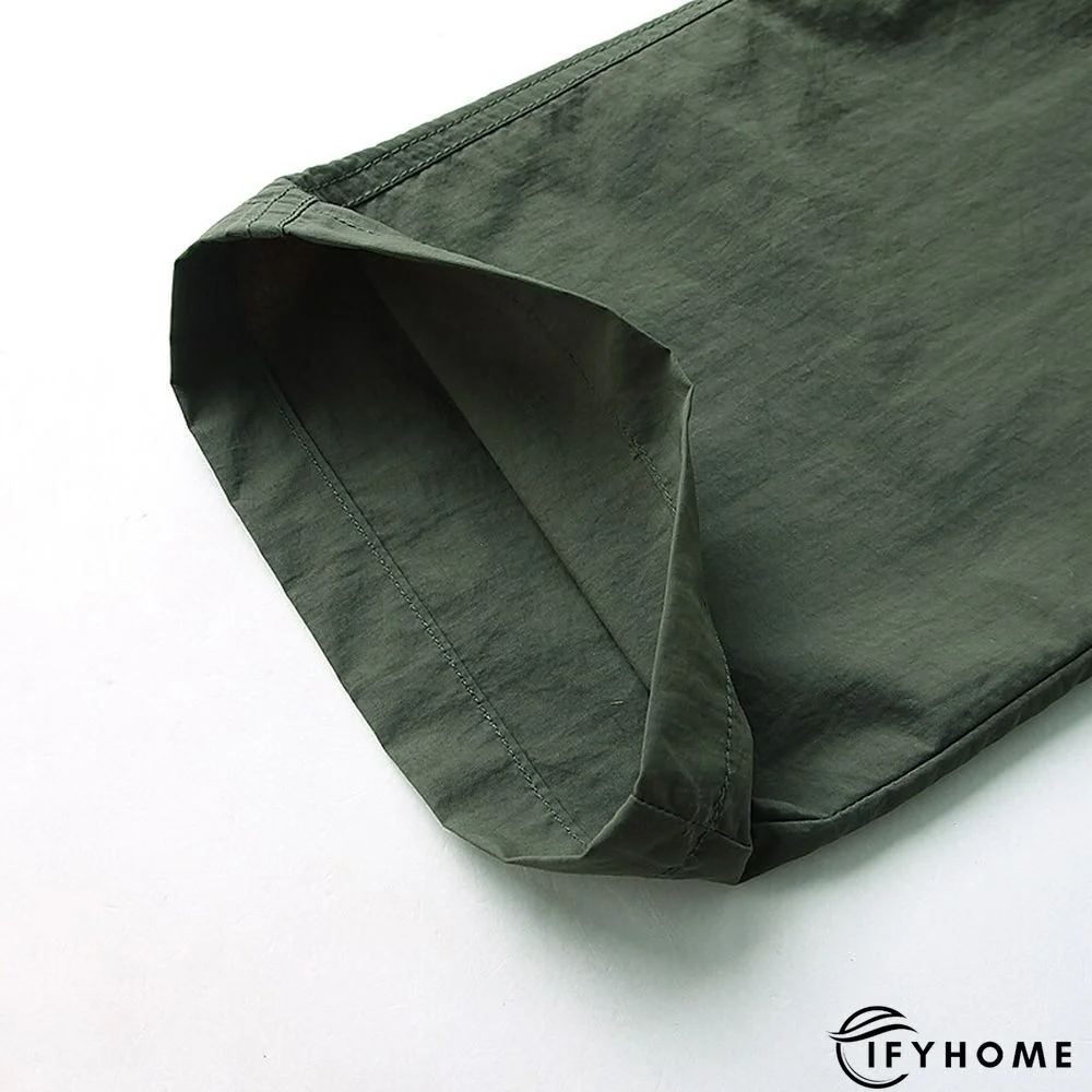 Men's Cargo Pants Hiking Pants Trousers Tactical Pants Military Summer Outdoor Ripstop Breathable Water Resistant Quick Dry Pants / Trousers Bottoms 6 Pockets Elastic Waist Black Army Green Hunting | IFYHOME