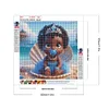 Diamond Painting -5D Full Round Drill Black Girl