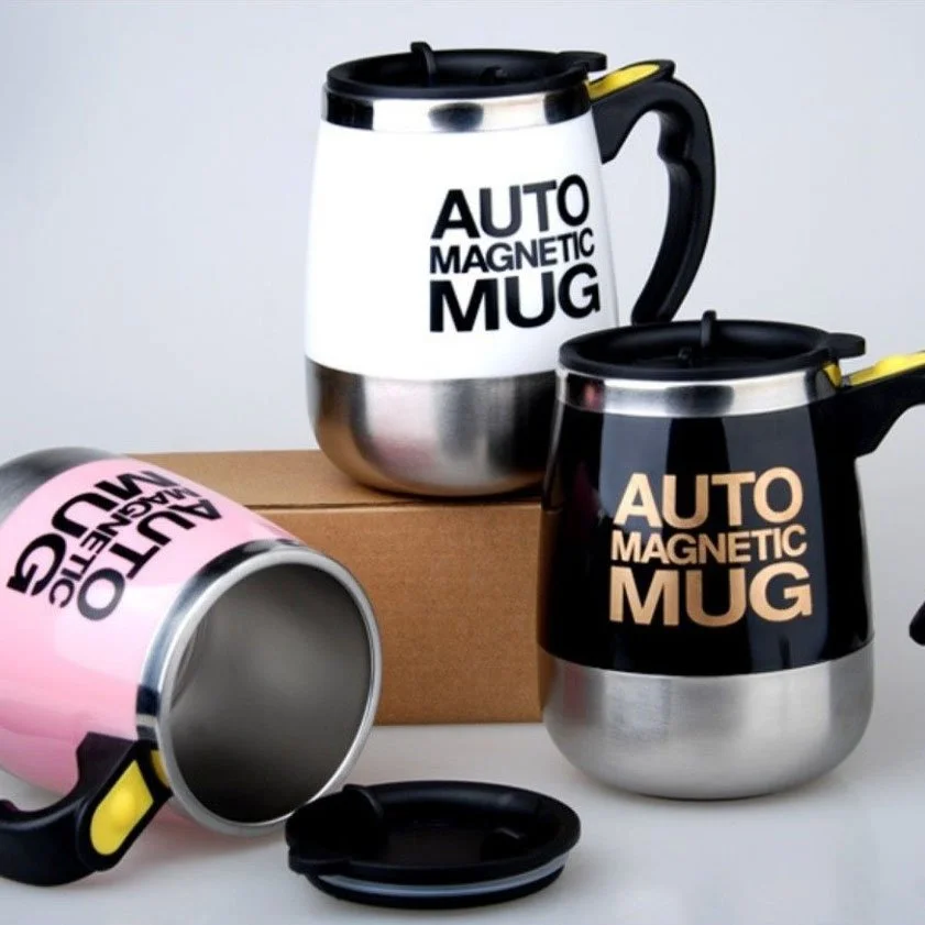AUTO MAGNETIC MUG coffee milk mix cups