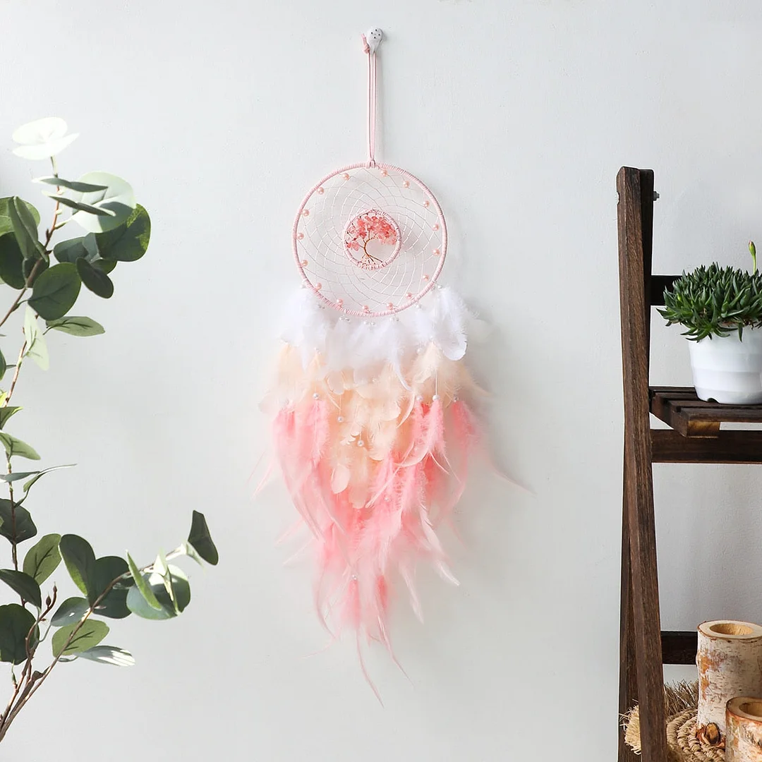 Boho Dream Catcher Nordic Room Decoration White Girls Baby Kids Dreamcatcher Home Decor Wedding Decoration Gift for Women