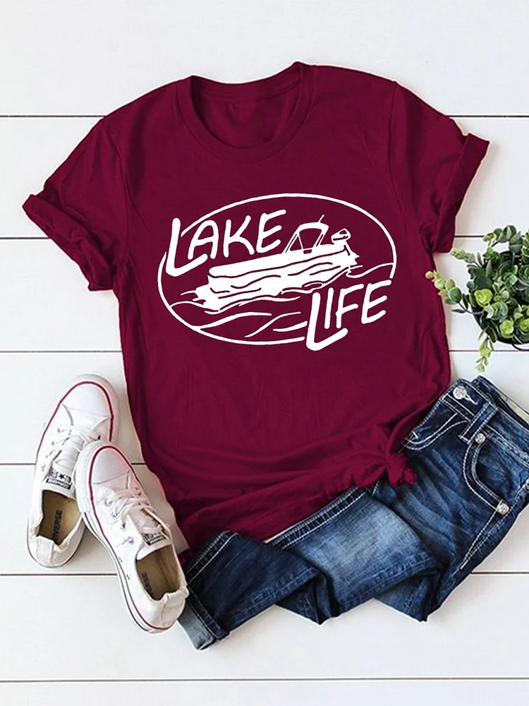 Bestdealfriday Lake Life Women's T-Shirt 11352164