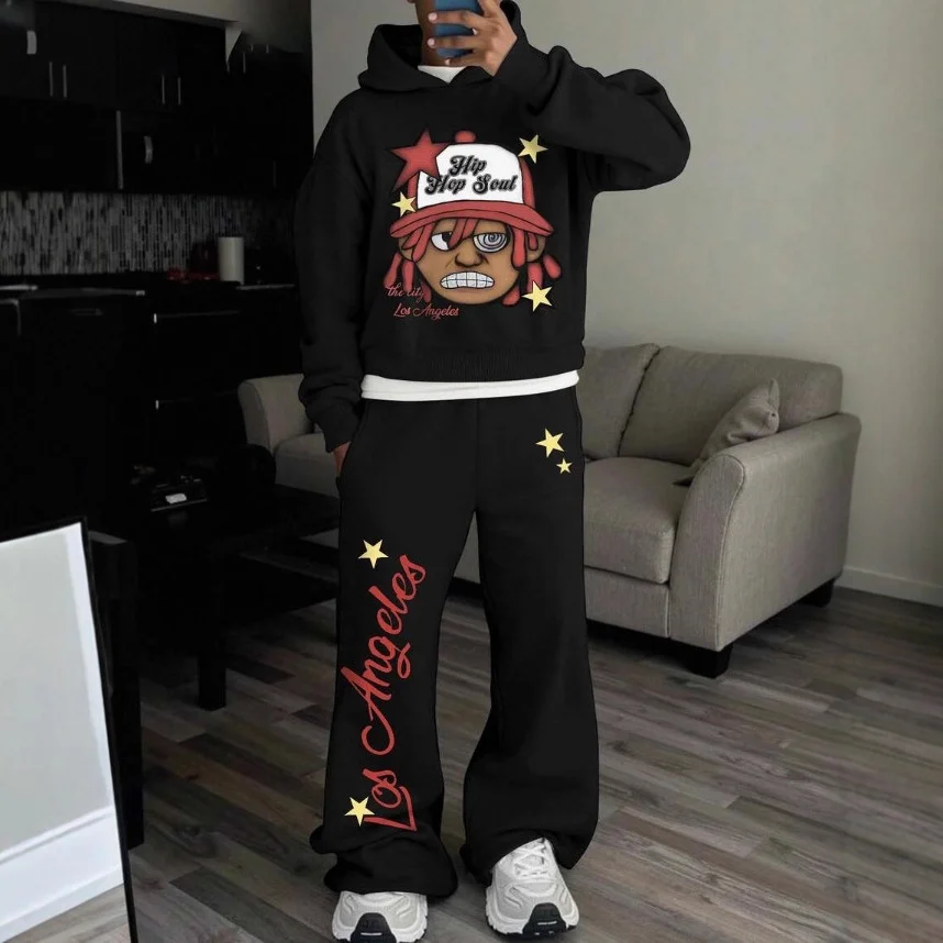 Sdrawing Sdrawing Gothic Rock Skull Bones Oversized Hoodie