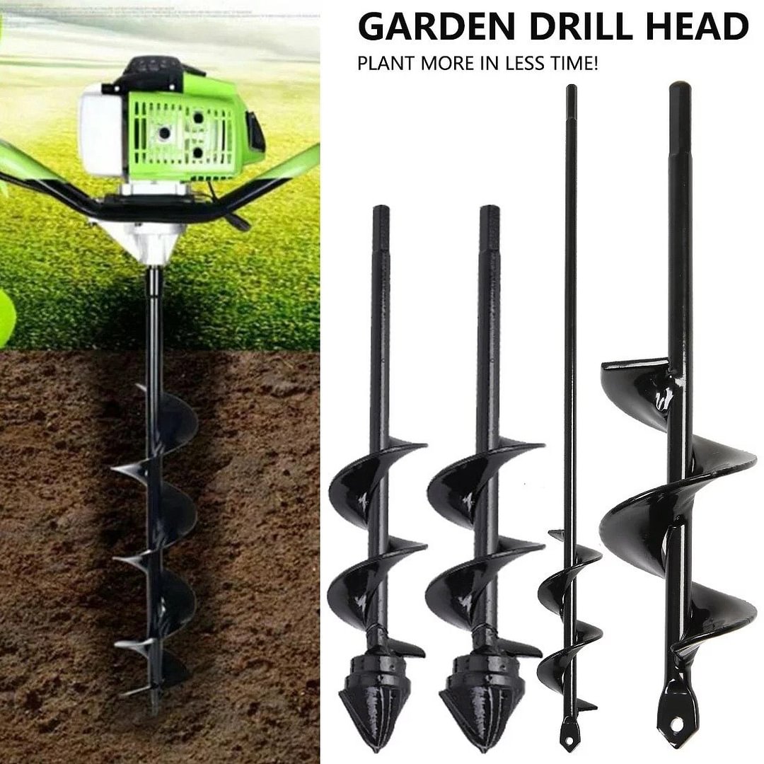 Garden Spiral Drill Bit - vzzhome