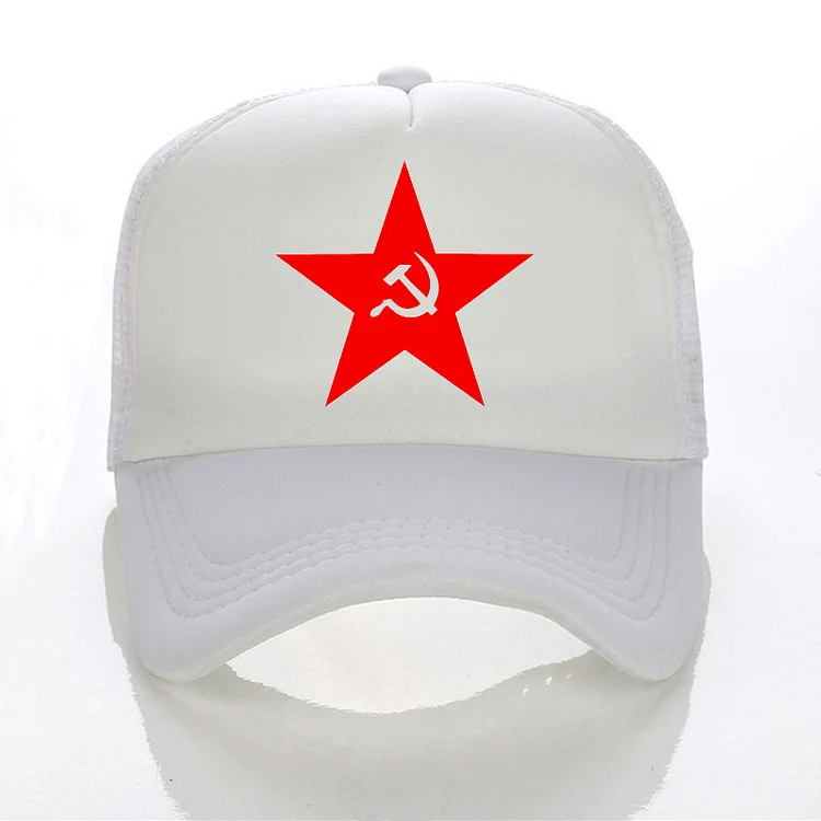 CCCP USSR Russische Baseball Cap Unisex Cap 3D Letter Printed Mesh Net Trucker Cap Hats