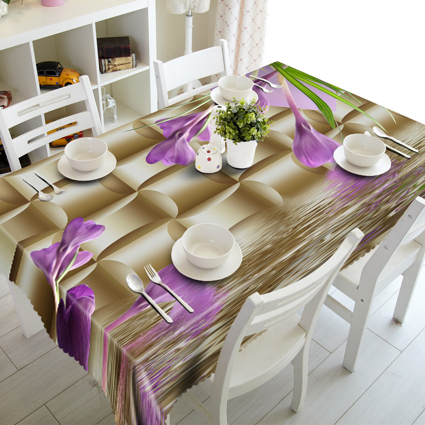 

Diamond Flower - 3D Tablecloth, 140*210cm, 501 Original