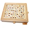 Large Wooden Maze Roller Beads &ndash; A Fun and Entertaining Toy for Seniors