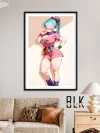 Charming Bulma Decorative Painting & Fridge Magnet - Dragon Ball - BLK Studio