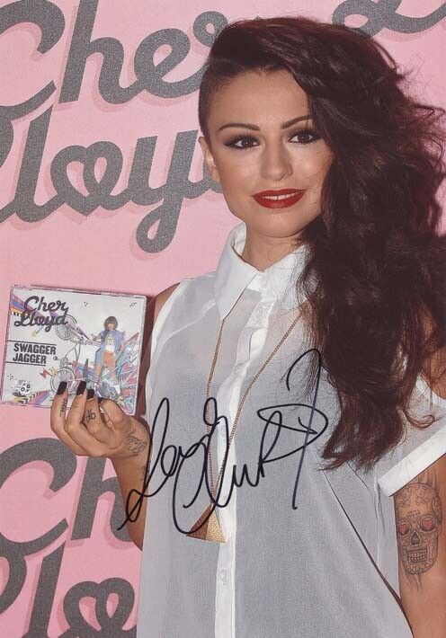 CHER LLOYD Signed Photo Poster paintinggraph - Pop Musician / Singer / Vocalist - preprint