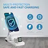 10,000 mAh 3-in-1 Foldable Wireless Charger MagSafe-Compatible Power Bank for Apple iPhone, Watch, & AirPods