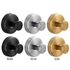 2/4/6/8/10PCS Suction Cup Hooks Stainless Steel Loofah Towel Coat Bath Robe Hook