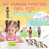 29PCS DIY Diamond Mosaic Stickers Kits for Kids Beginner Toy Kit (Cavalryman)