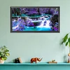 Waterfall-11CT Stamped Cross Stitch Kit(85*40cm)