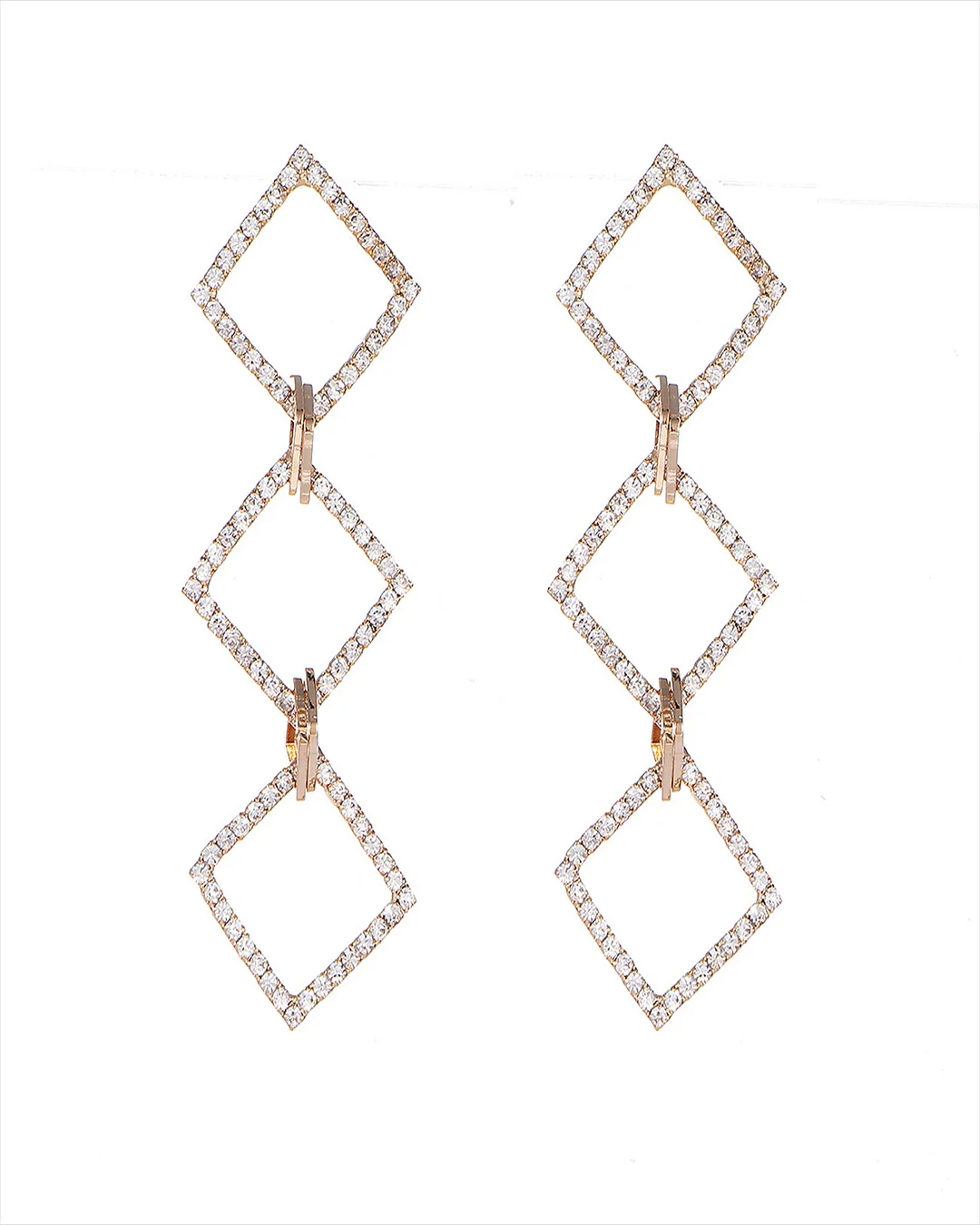 Diamond Party Drop Earrings